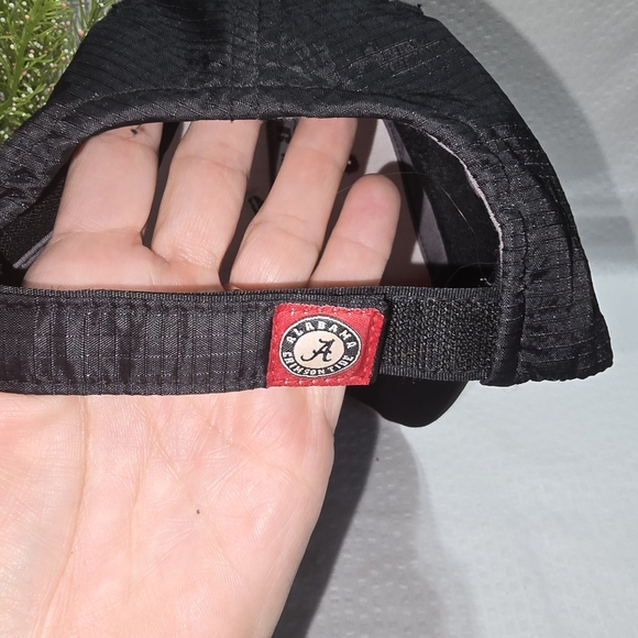 ALABAMA CRIMSON TIDE BASEBALL CAP RED WITH BLACK EUC - Picture 4 of 7